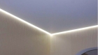 Парящий потолок с подсветкой периметра
