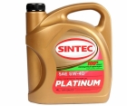 Масло моторное 5W40 SINTEC синтетика Платинум SN/CF (артикул 801940) 