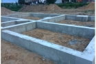 Ленточный фундамент 300х600, арматура 8мм/8мм бетон М-300, песчаное основание 200мм