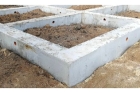 Ленточный фундамент 300х600, арматура 8мм/10мм бетон М-300, песчаное основание 200мм