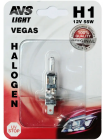 Лампа галогеная AVS Vegas в блистере H1.12V.55W  